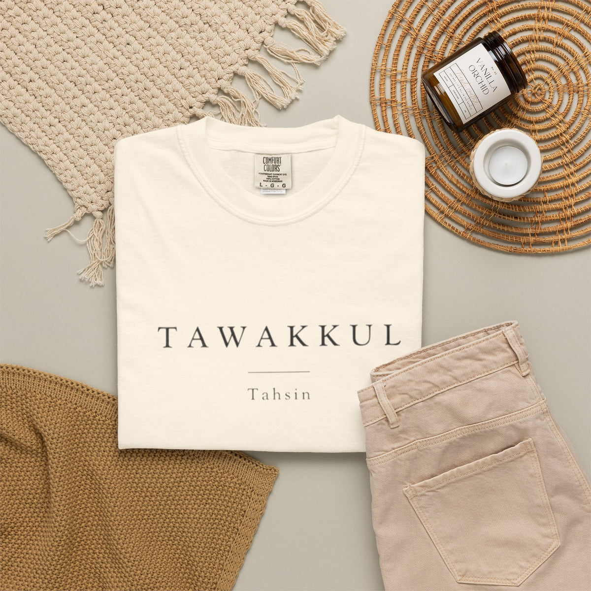 TAWAKKUL Minimalist Heavyweight Tee | Tahsin