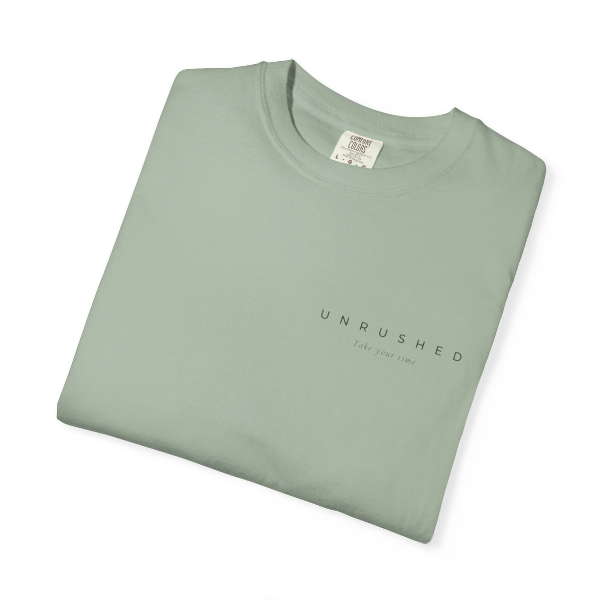 Tahsin UNRUSHED — “Take Your Time” | Premium Minimalist T-Shirt
