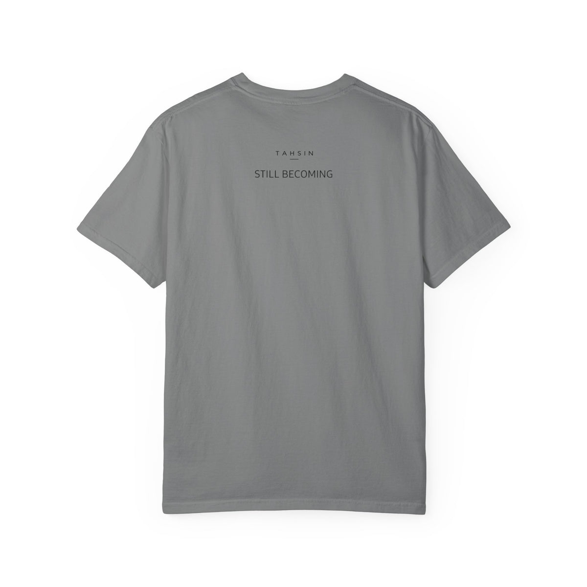 UNFINISHED — A Minimalist T-Shirt for Those Still Becoming