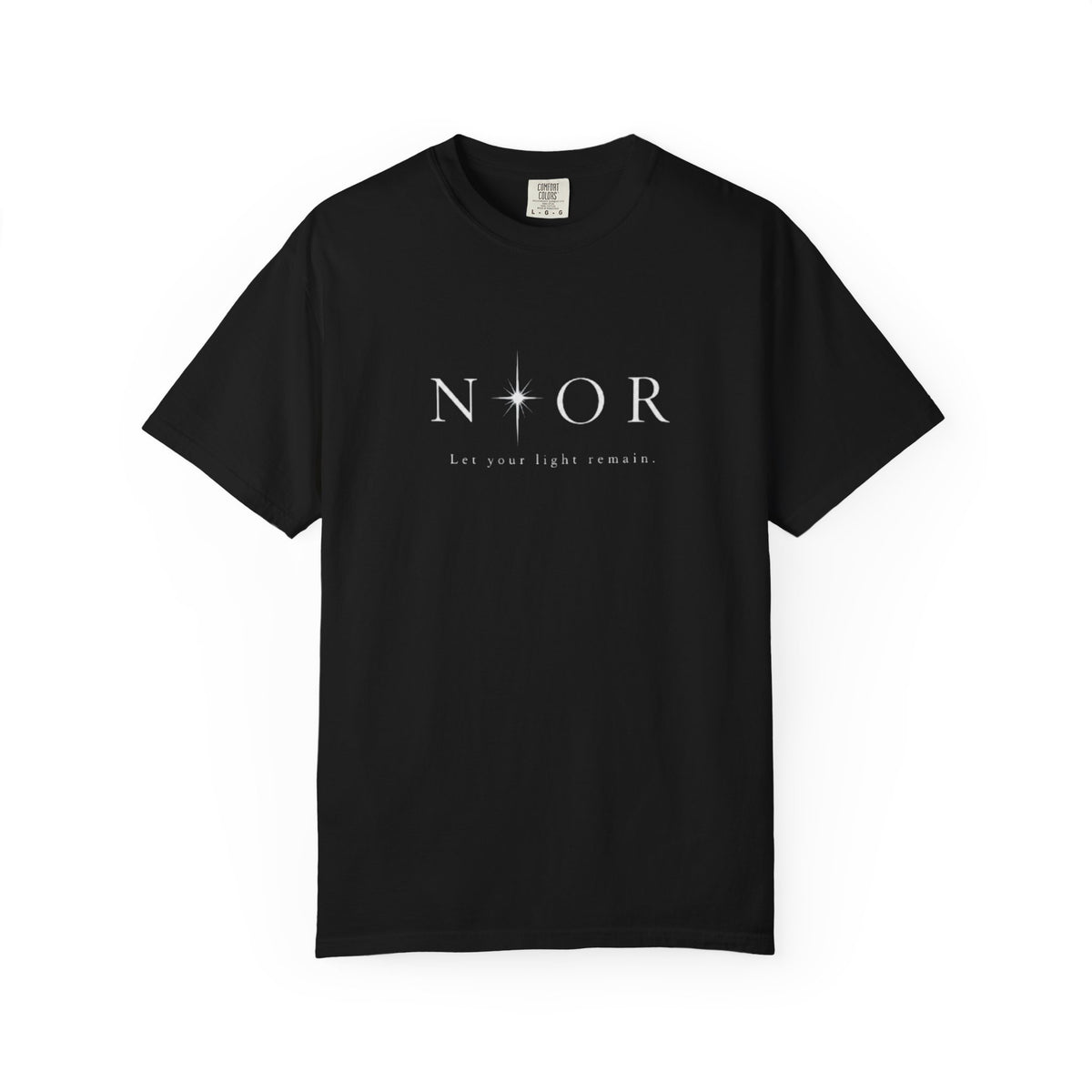 NOOR — Let Your Light Remain | Minimalist Graphic T-Shirt
