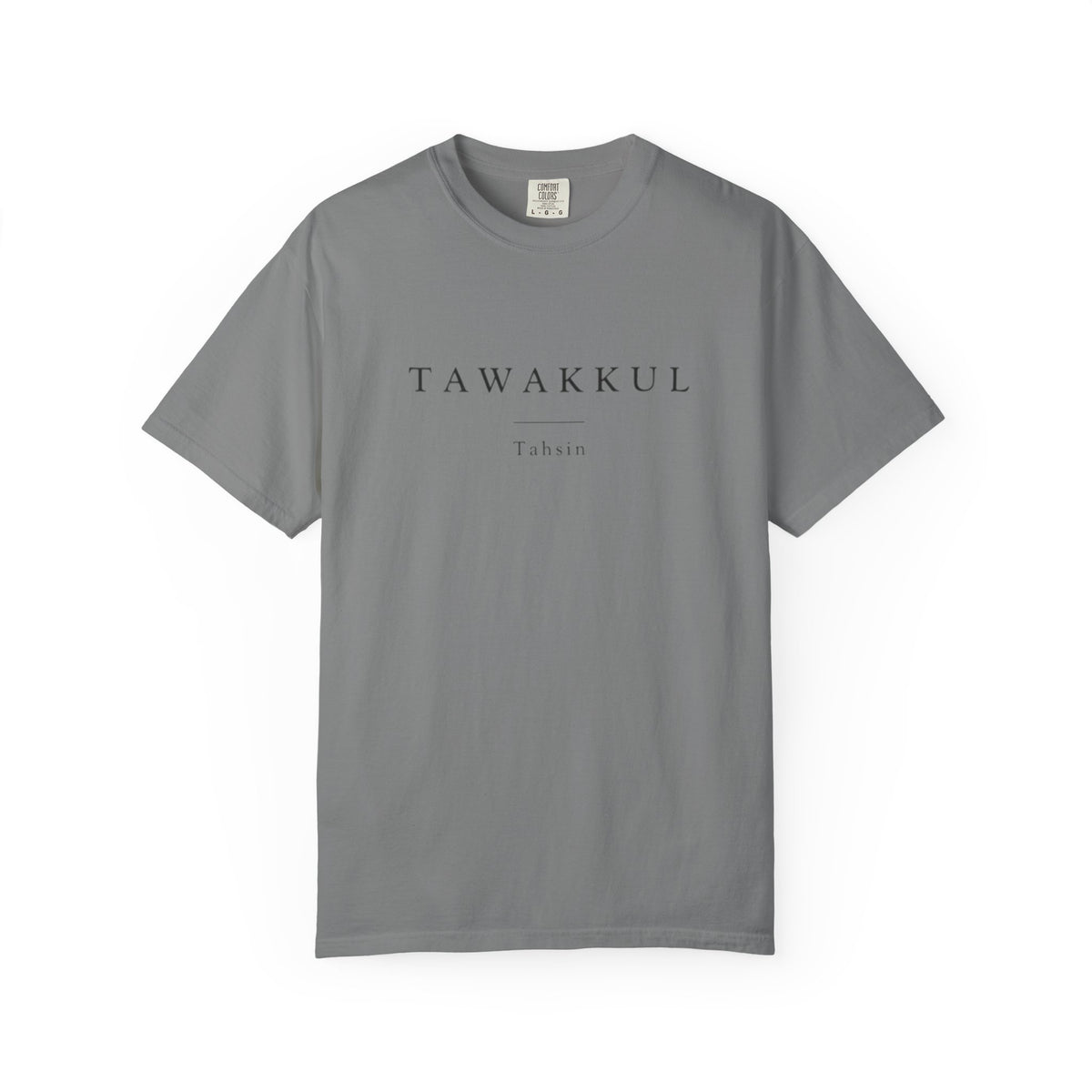 TAWAKKUL Minimalist Heavyweight Tee | Tahsin