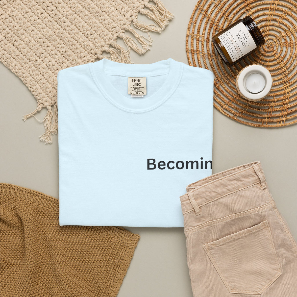 Becoming — Minimalist Premium T-Shirt