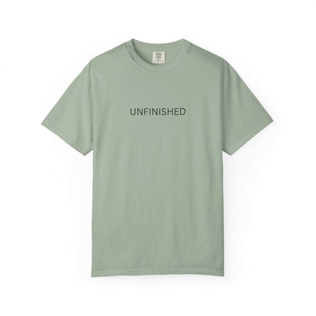 UNFINISHED — A Minimalist T-Shirt for Those Still Becoming
