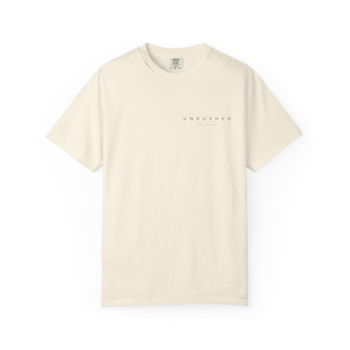 Tahsin UNRUSHED — “Take Your Time” | Premium Minimalist T-Shirt