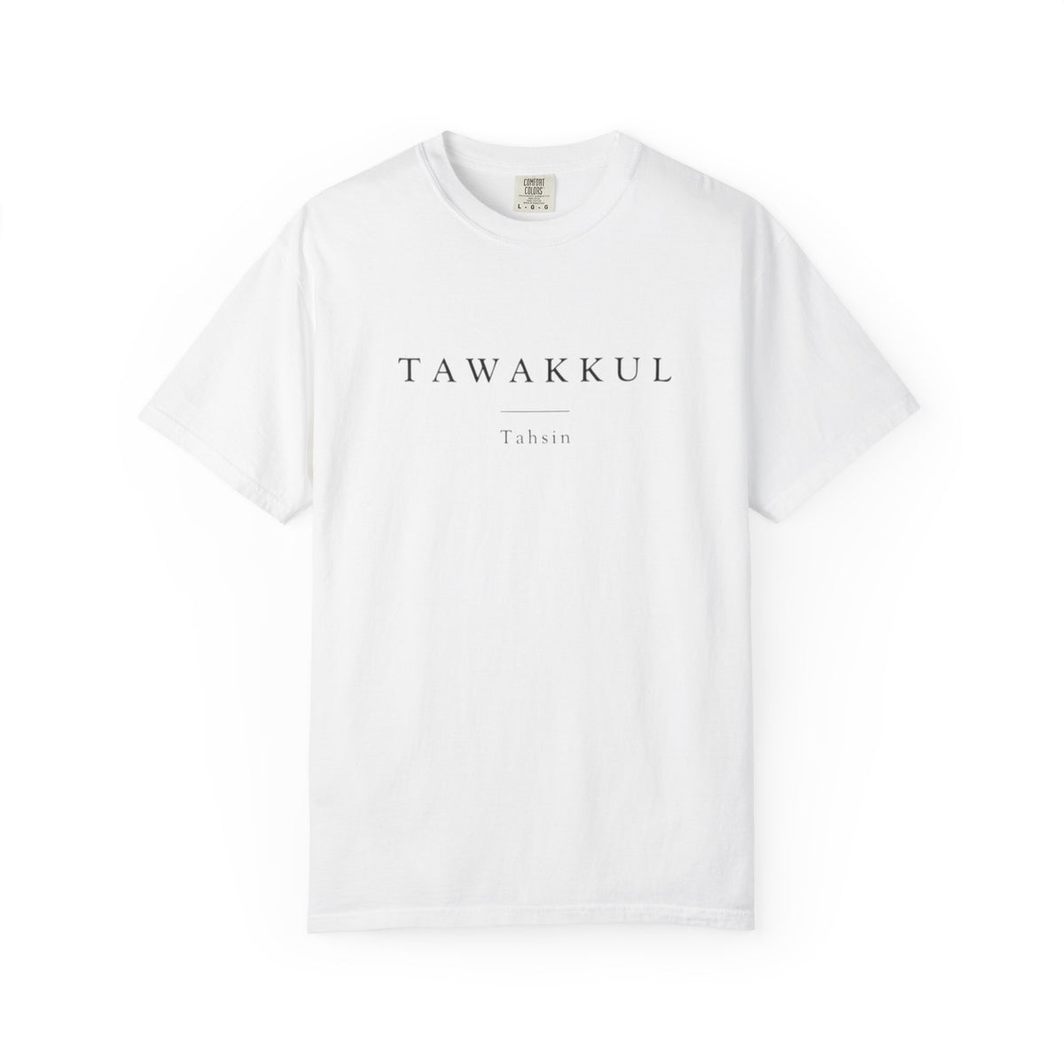 TAWAKKUL Minimalist Heavyweight Tee | Tahsin