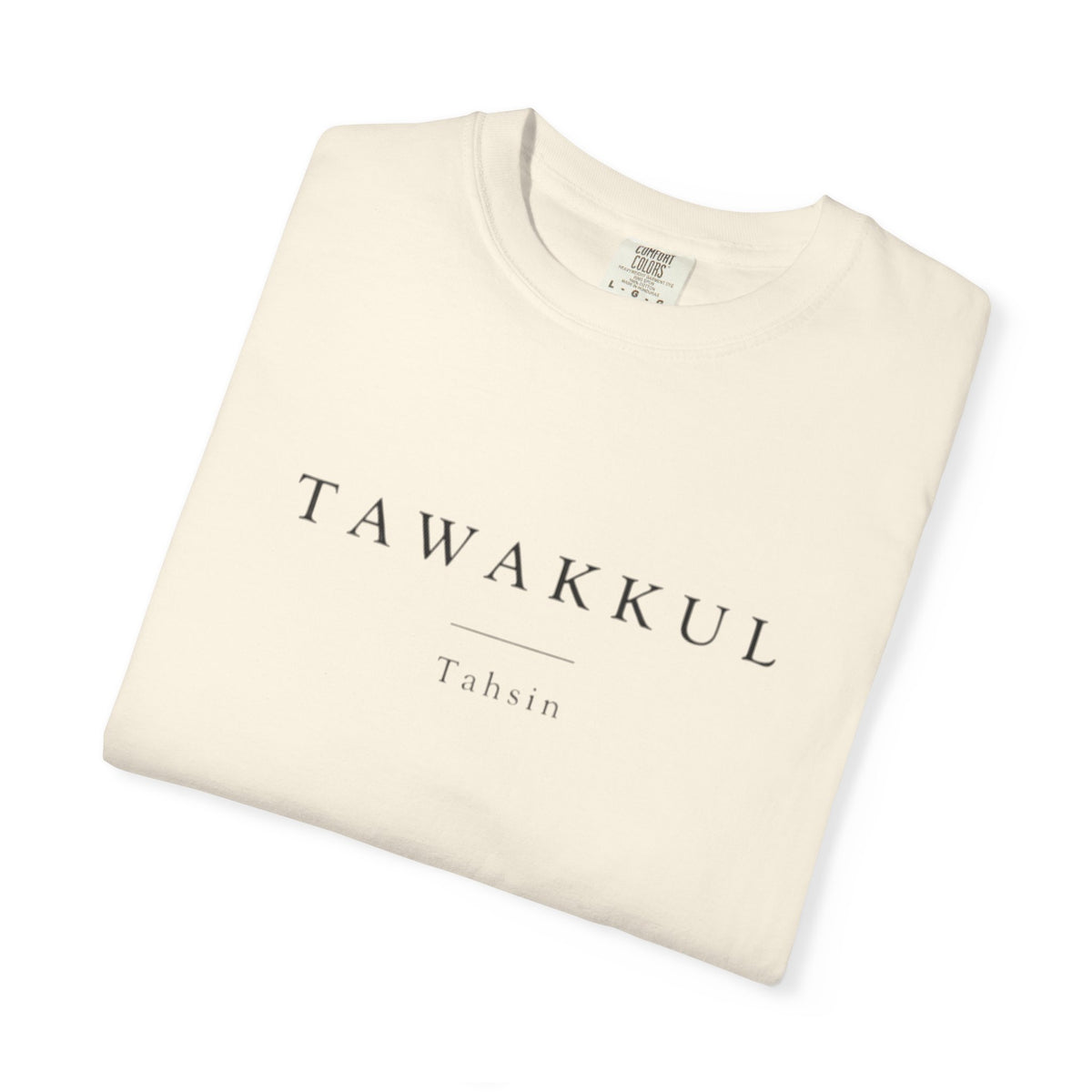 TAWAKKUL Minimalist Heavyweight Tee | Tahsin