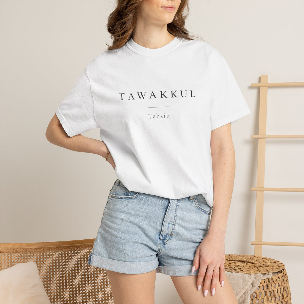 TAWAKKUL Minimalist Heavyweight Tee | Tahsin