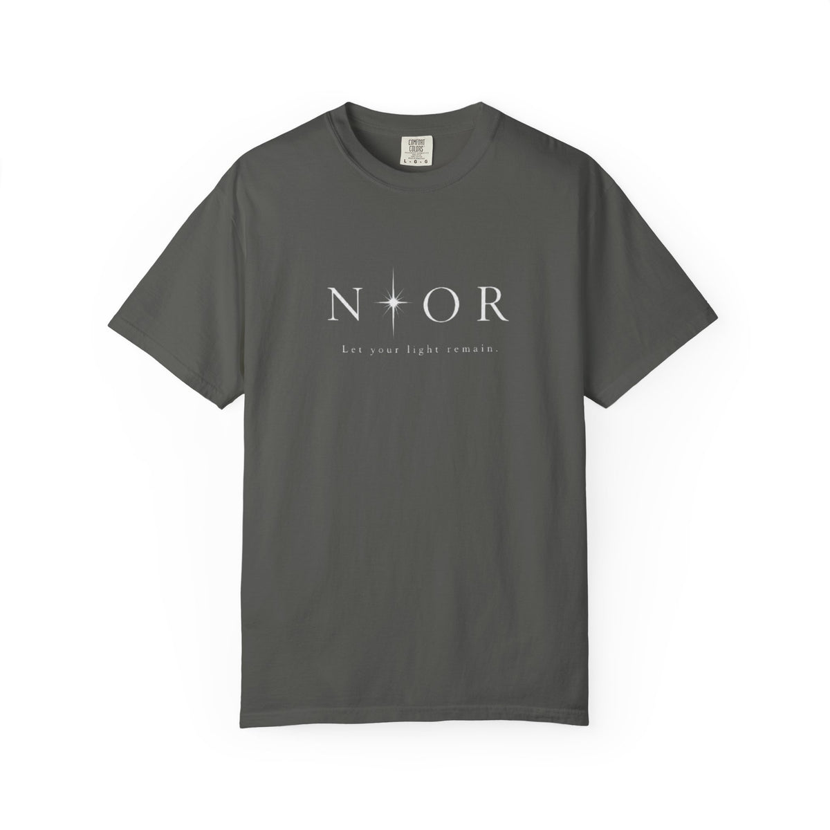 NOOR — Let Your Light Remain | Minimalist Graphic T-Shirt
