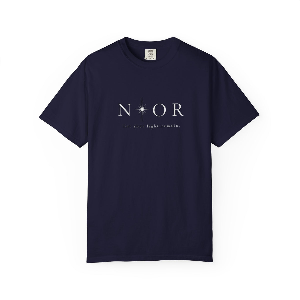 NOOR — Let Your Light Remain | Minimalist Graphic T-Shirt