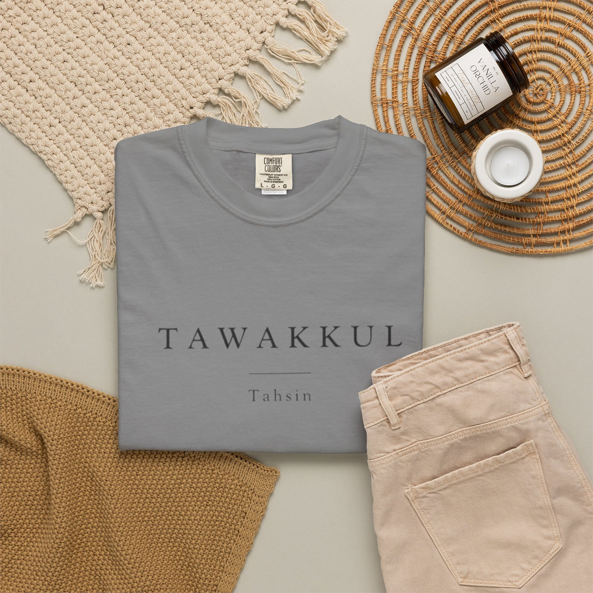 TAWAKKUL Minimalist Heavyweight Tee | Tahsin