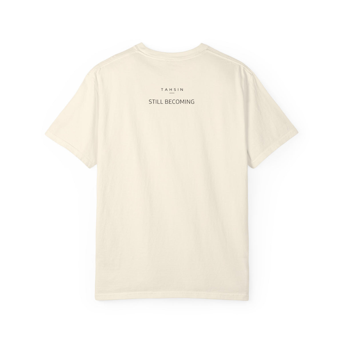 UNFINISHED — A Minimalist T-Shirt for Those Still Becoming