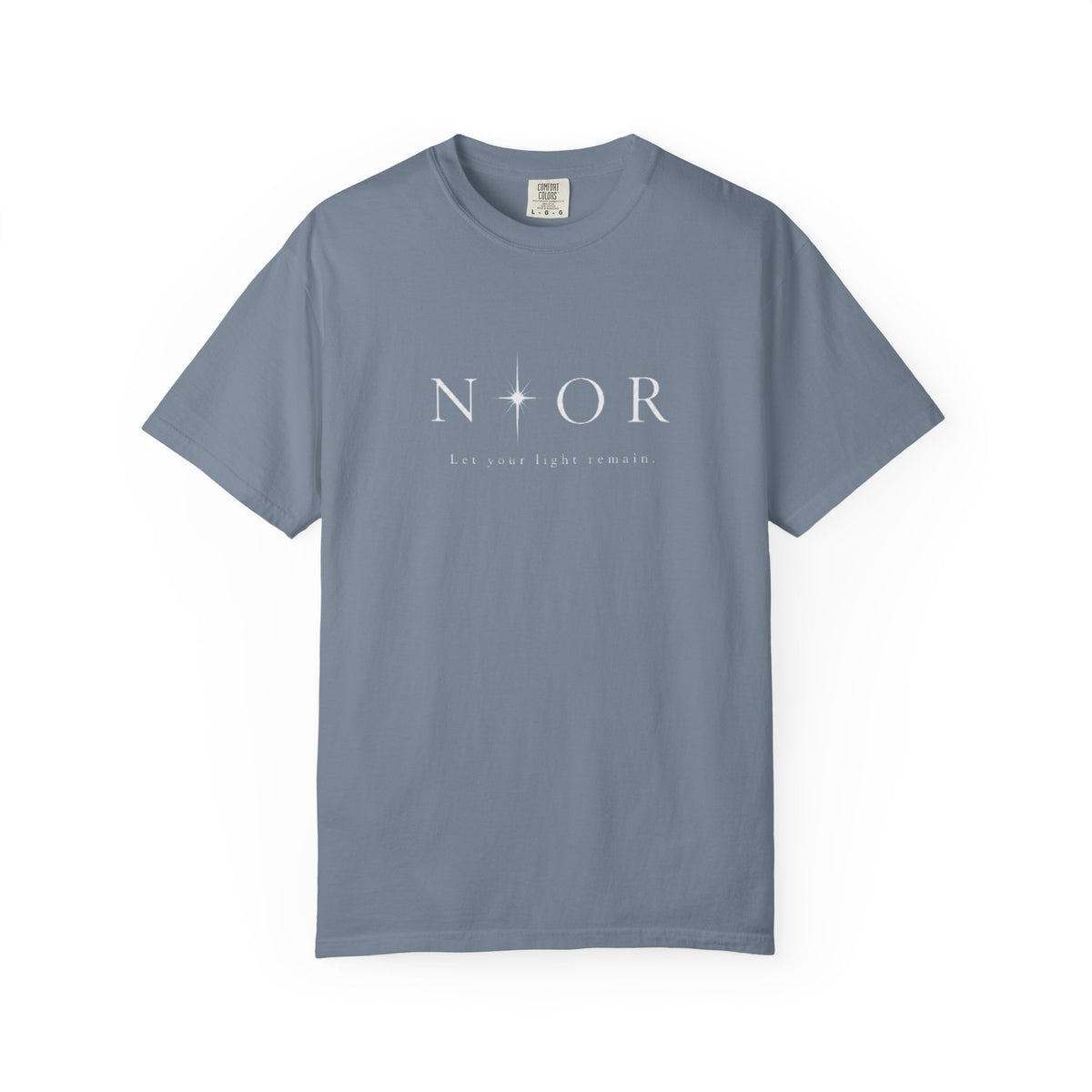 NOOR — Let Your Light Remain | Minimalist Graphic T-Shirt