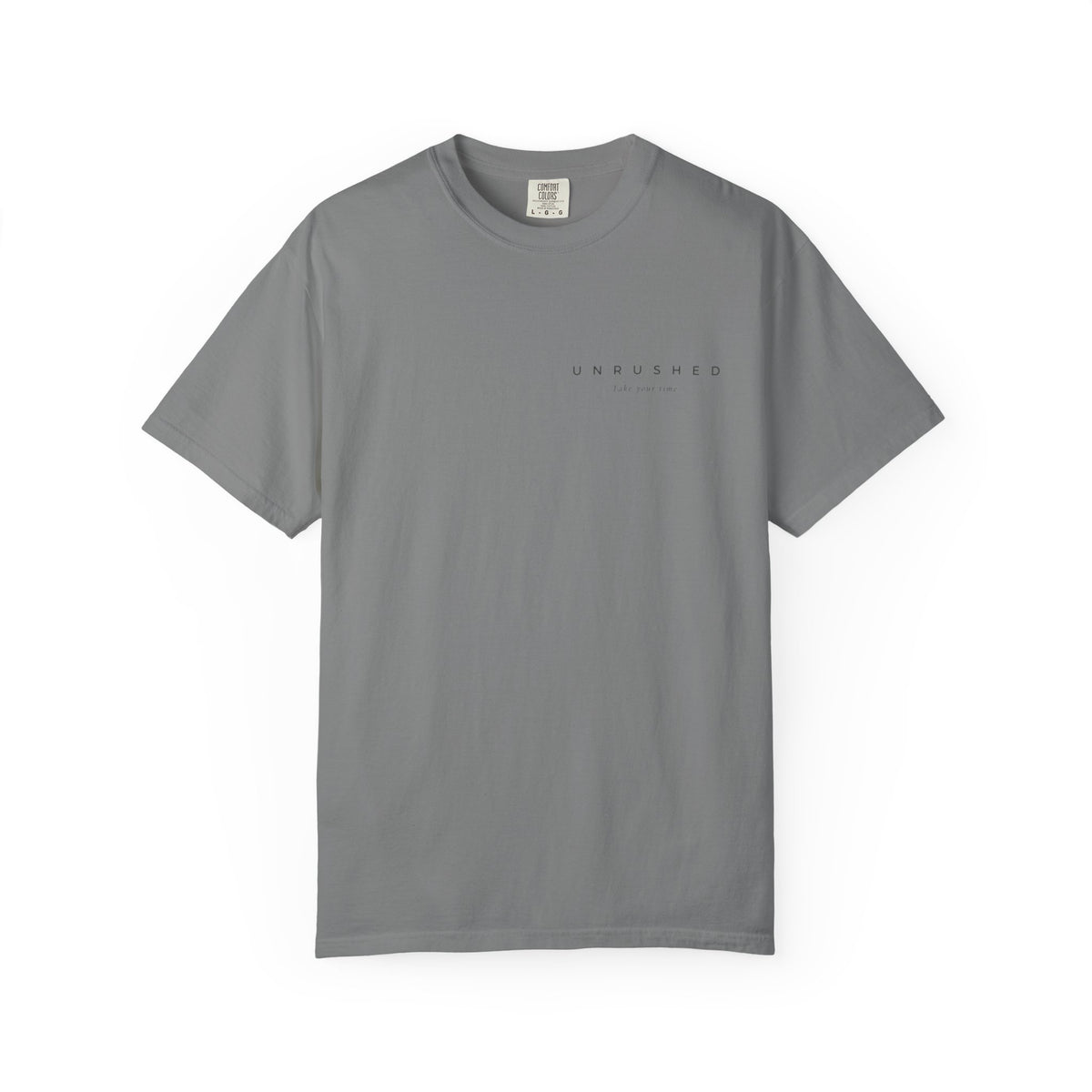 Tahsin UNRUSHED — “Take Your Time” | Premium Minimalist T-Shirt