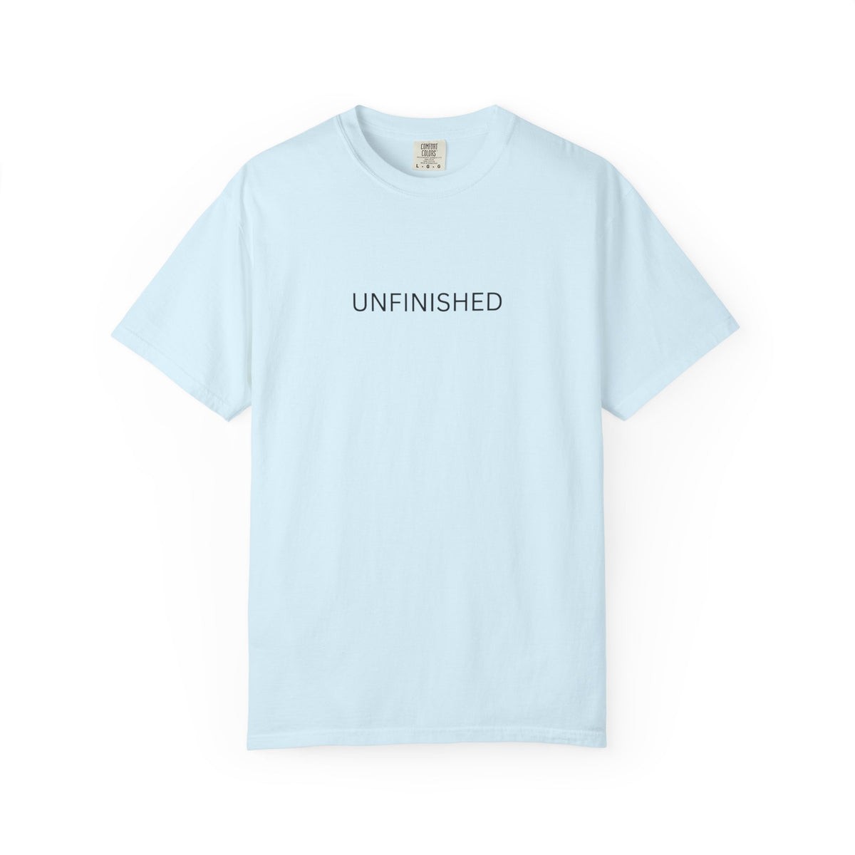 UNFINISHED — A Minimalist T-Shirt for Those Still Becoming