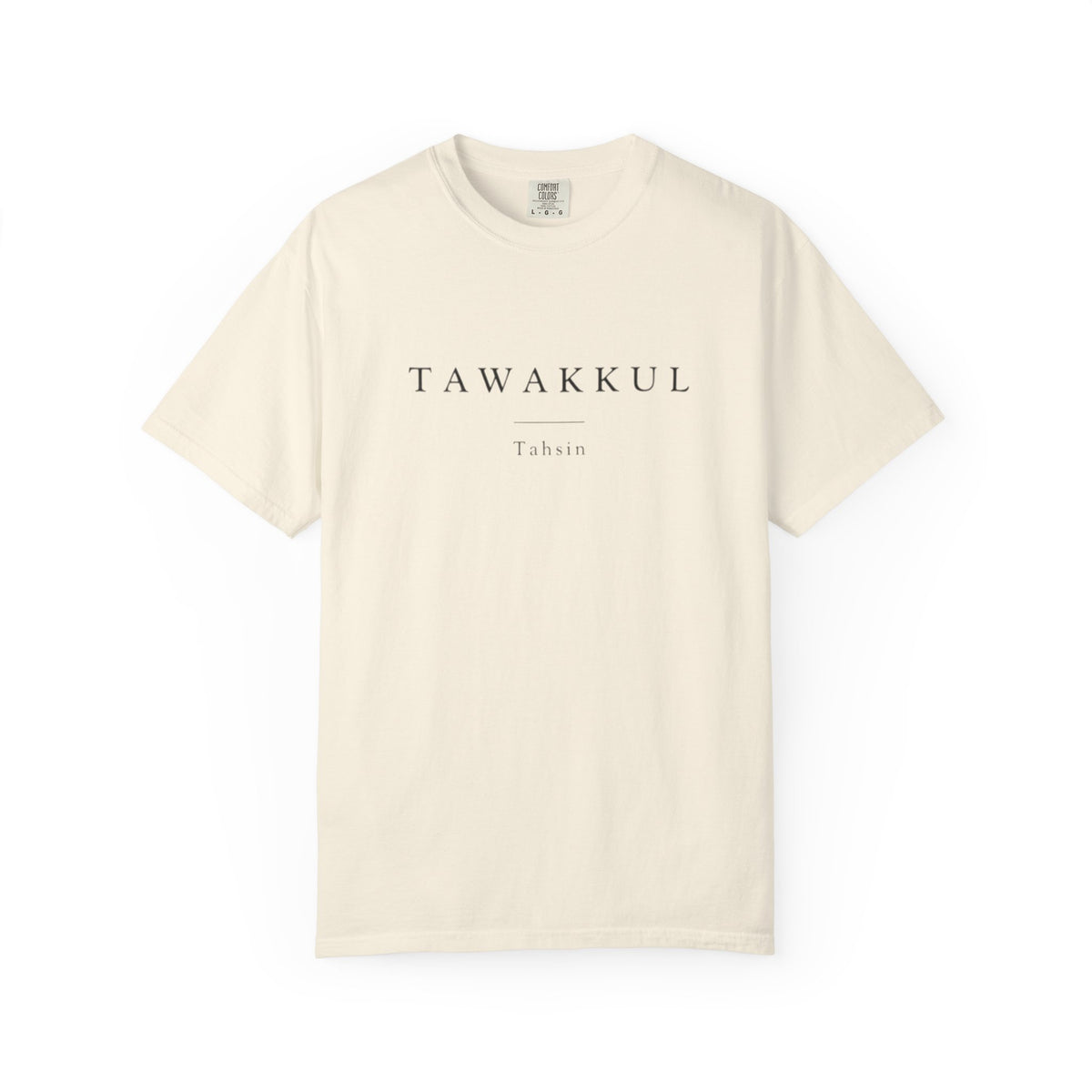 TAWAKKUL Minimalist Heavyweight Tee | Tahsin